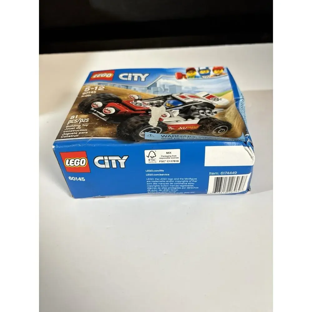 LEGO CITY: Buggy 60145 New. Sealed but box damaged